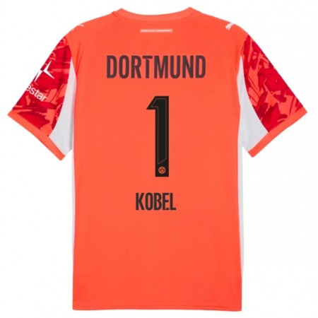 Camiseta de fútbol Borussia Dortmund Kobel 1 Portero 2025-26 Roja Camiseta de fútbol Borussia Dortmund Kobel 1 Portero 2025-26 Roja